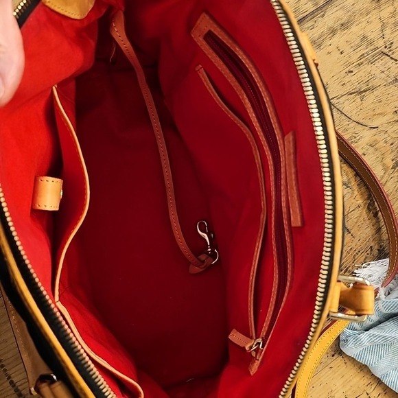 DOONEY‎ & BOURKE Vintage Quilted Hobo Handbag w/ Vachetta Trim Classic Old Money - Picture 9 of 15